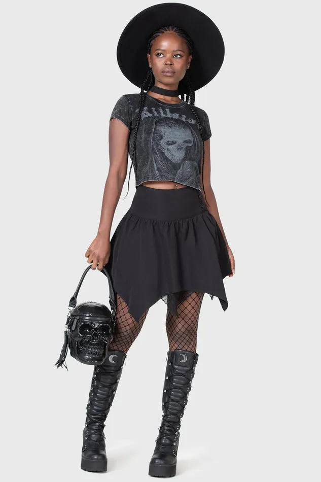 Killstar Death Fairy Skirt Women Mini Skirts
