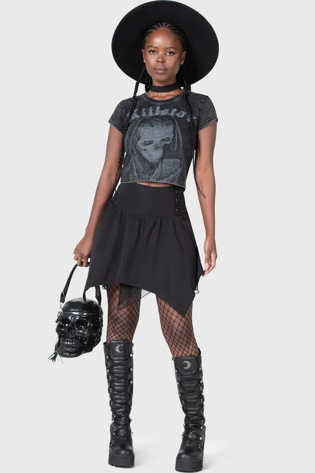 Killstar Death Fairy Skirt Women Mini Skirts