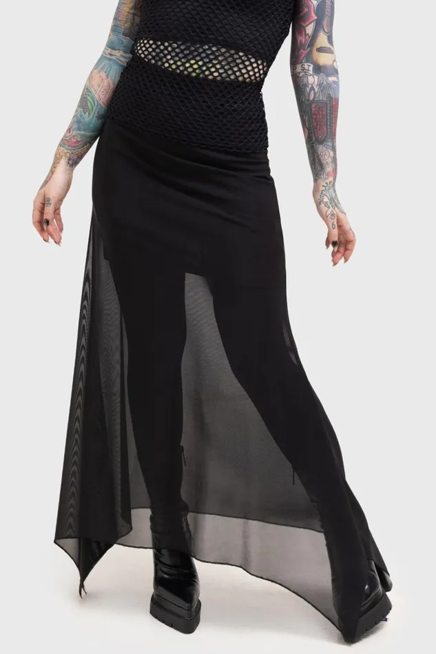 Killstar Death Star Maxi Skirt Women Maxi Skirts