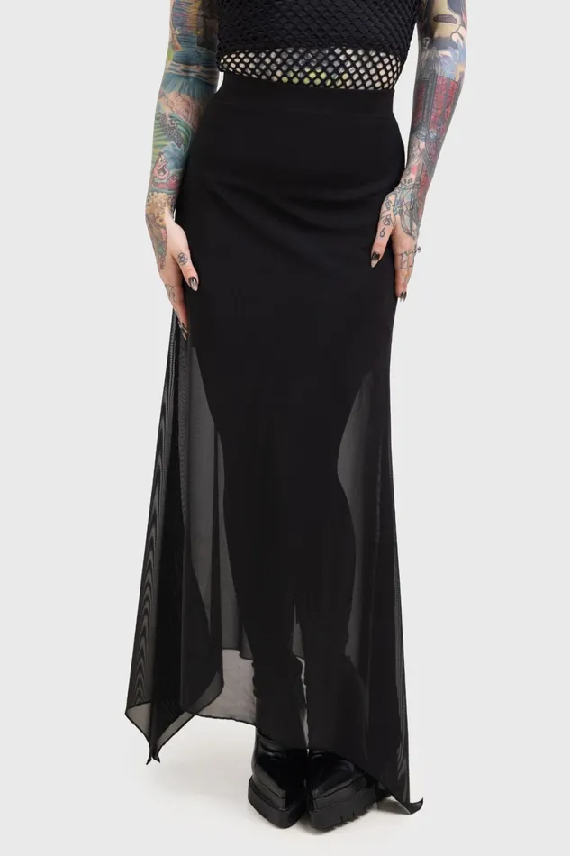 Killstar Death Star Maxi Skirt Women Maxi Skirts