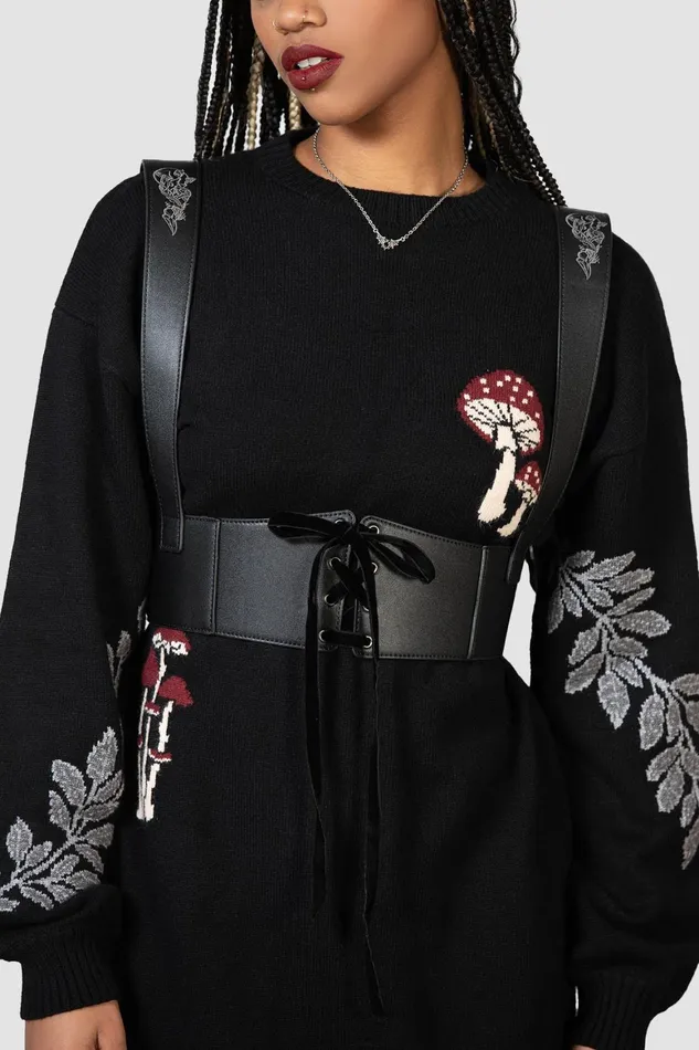 Killstar Decay After Death Underbust Harness Women Harnesses and Belts