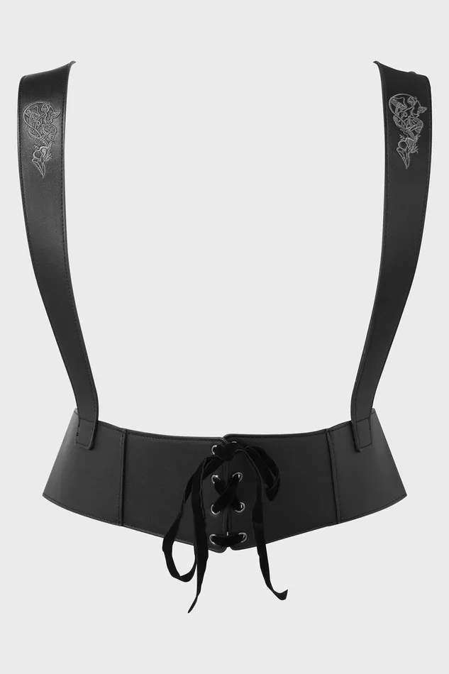 Killstar Decay After Death Underbust Harness Women Harnesses and Belts