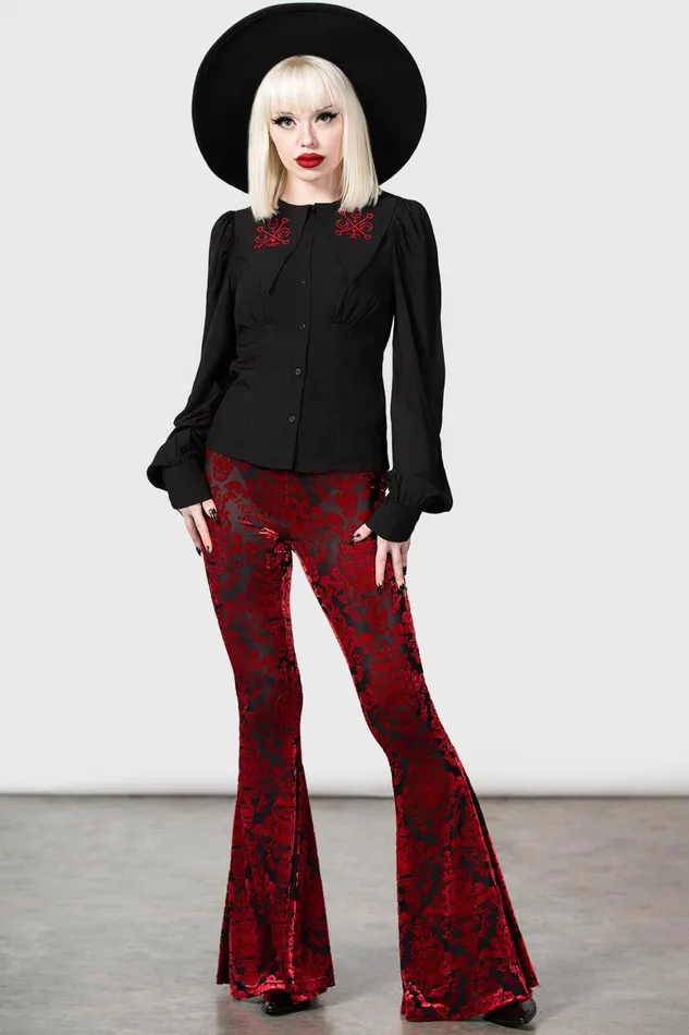 Killstar Decerabia Shirt Women Shirts and Blouses