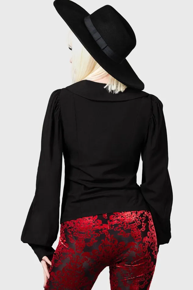 Killstar Decerabia Shirt Women Shirts and Blouses