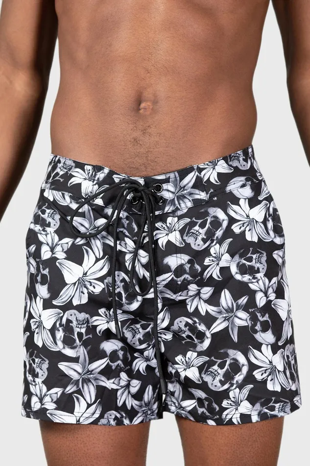 Killstar Denarian039s Coin Swim Shorts Women Swim