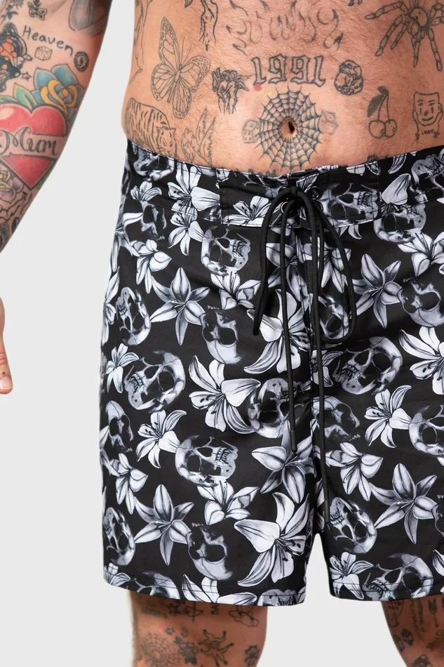 Killstar Denarian039s Coin Swim Shorts Women Swim