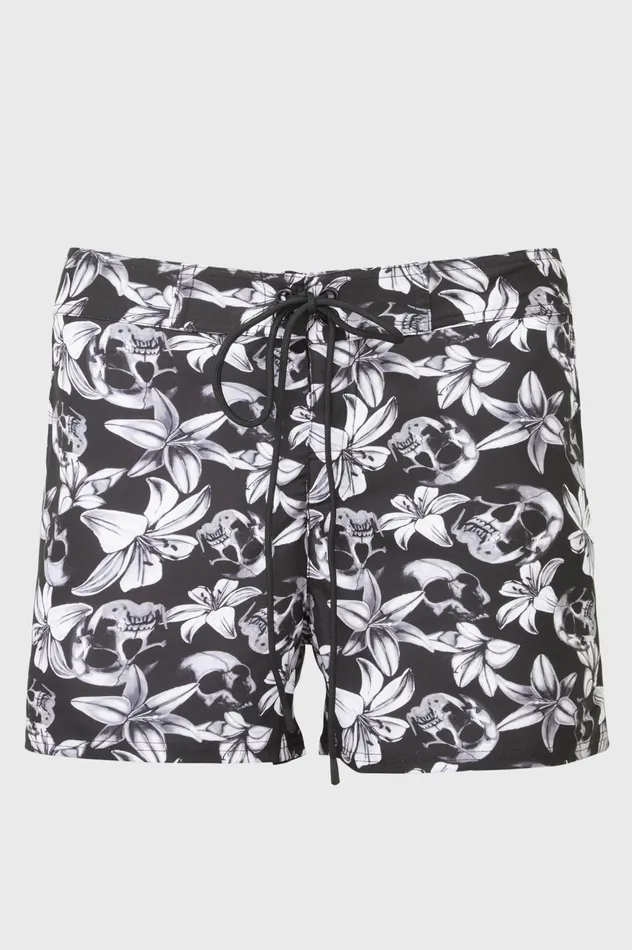 Killstar Denarian039s Coin Swim Shorts Women Swim
