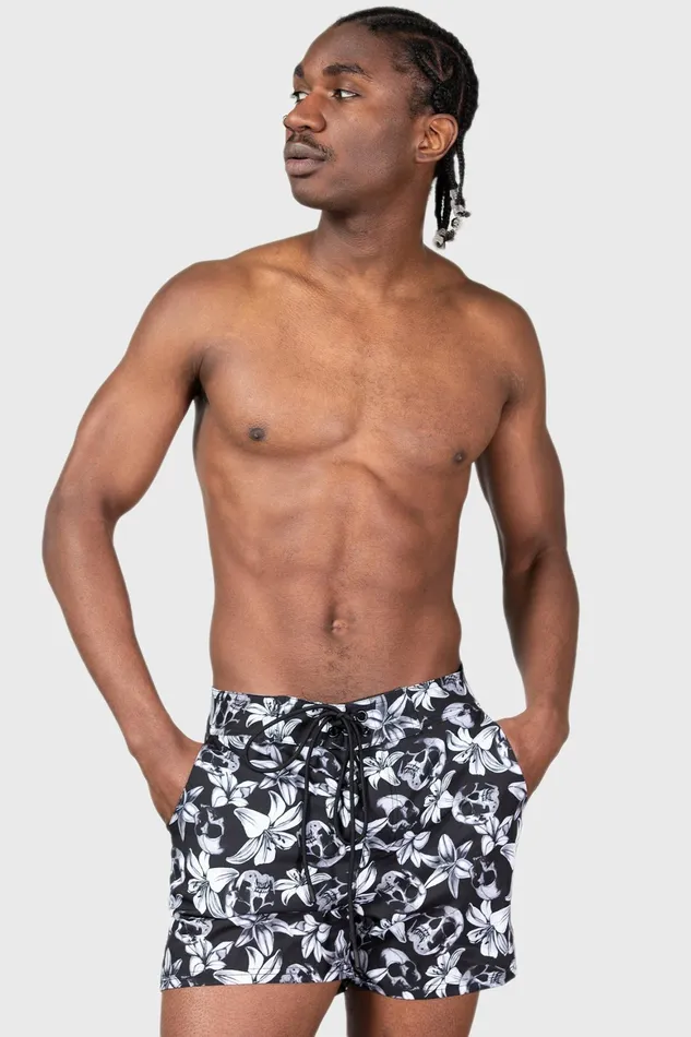 Killstar Denarian039s Coin Swim Shorts Women Swim