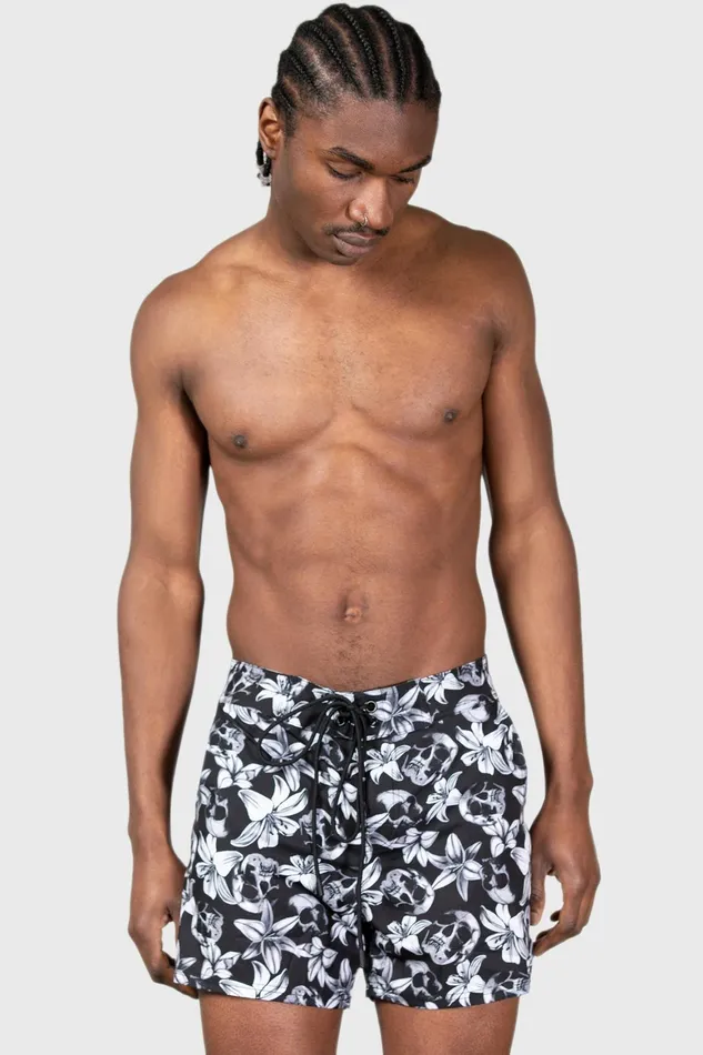 Killstar Denarian039s Coin Swim Shorts Women Swim