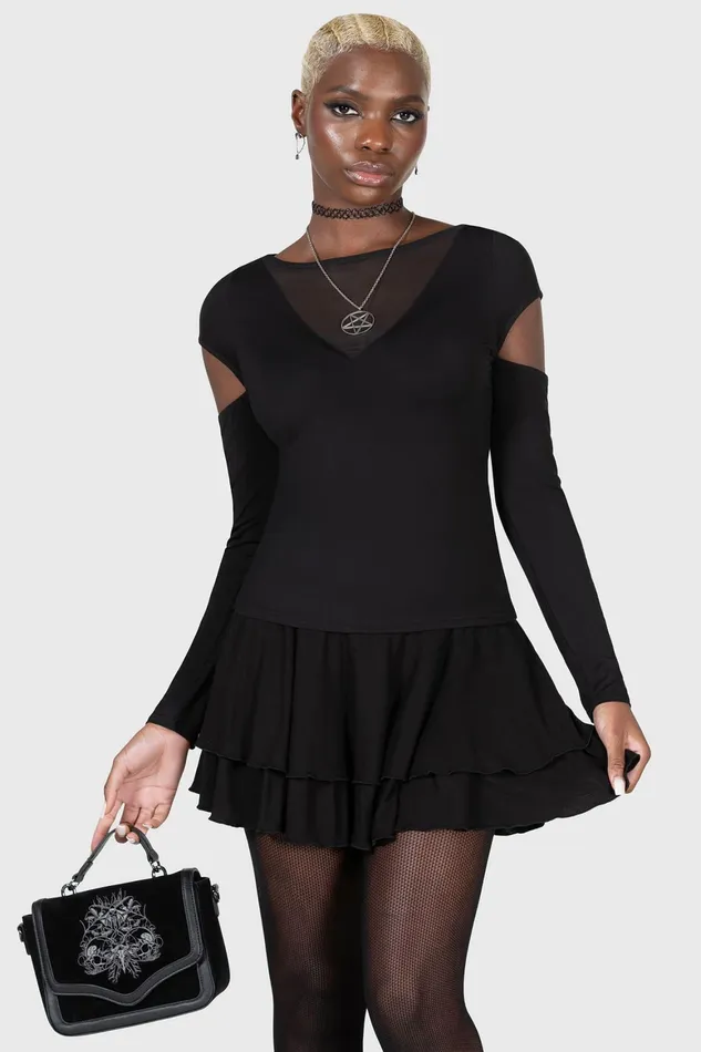 Killstar Devote Thee Top Women Long Sleeves