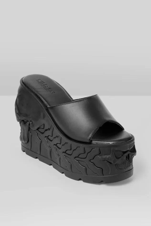 Killstar Doom Platform Sliders Women Platforms