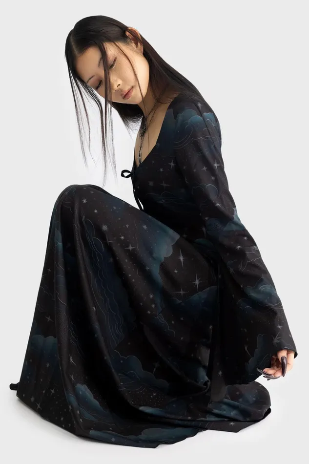 Killstar Dreamanicon Maxi Dress Women Maxi