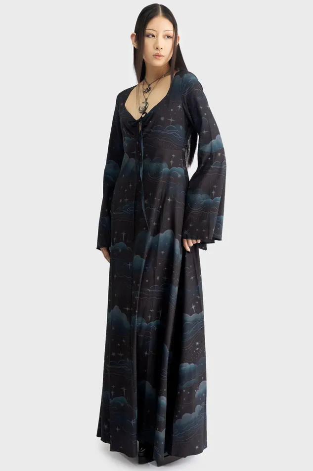Killstar Dreamanicon Maxi Dress Women Maxi