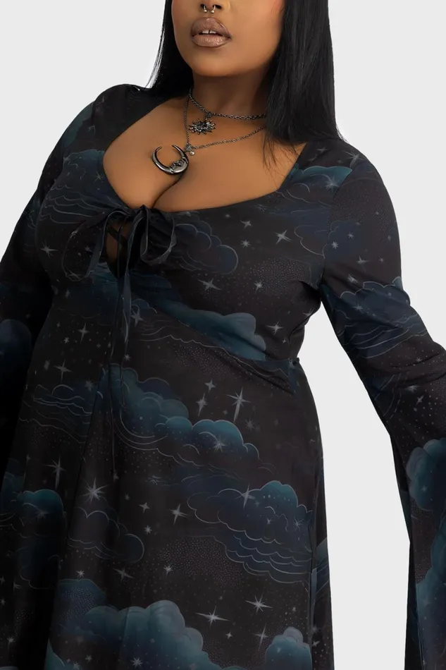 Killstar Dreamanicon Maxi Dress Women Maxi