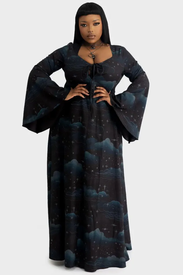 Killstar Dreamanicon Maxi Dress Women Maxi