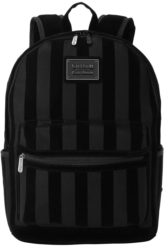 Killstar Earn Your Stripes Backpack Women Backpacks