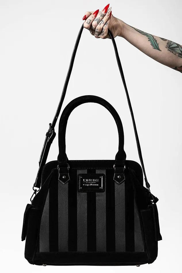 Killstar Earn Your Stripes Handbag Women Handbags