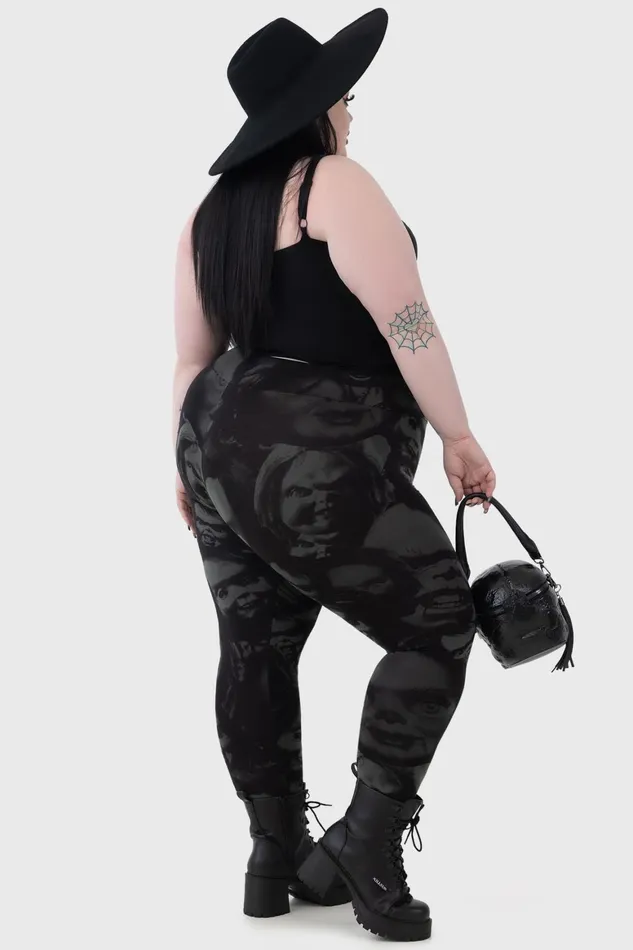 Killstar Eat Your Heart Out Leggings Women Leggings