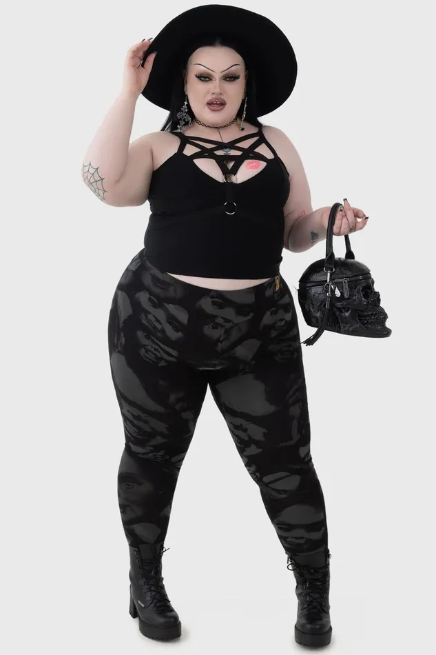 Killstar Eat Your Heart Out Leggings Women Leggings