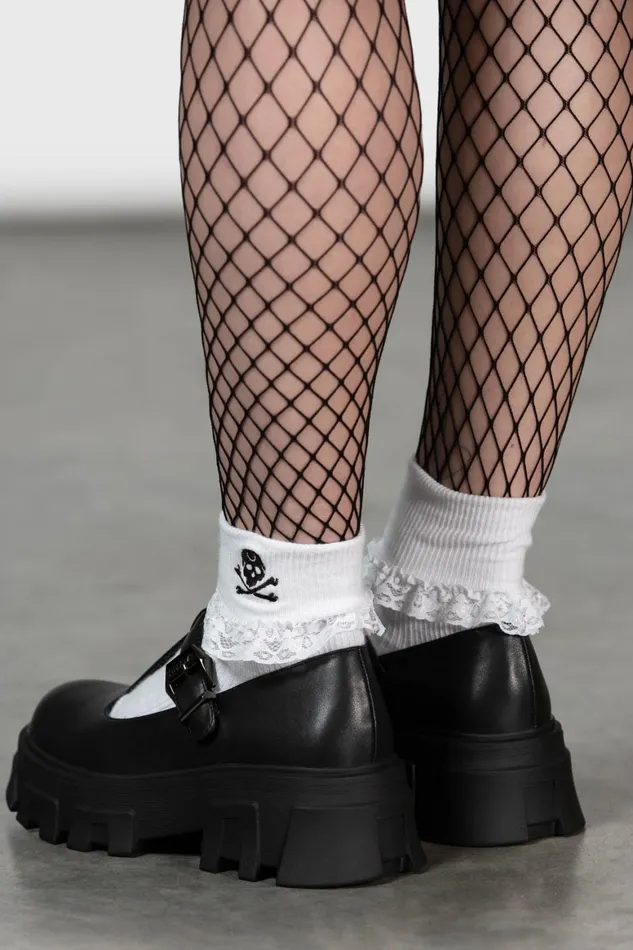 Killstar Eclipse Mary Janes Women Flats and Trainers