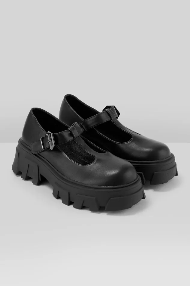 Killstar Eclipse Mary Janes Women Flats and Trainers
