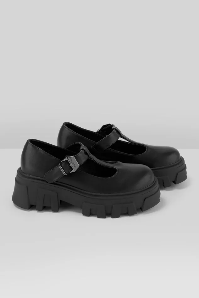 Killstar Eclipse Mary Janes Women Flats and Trainers
