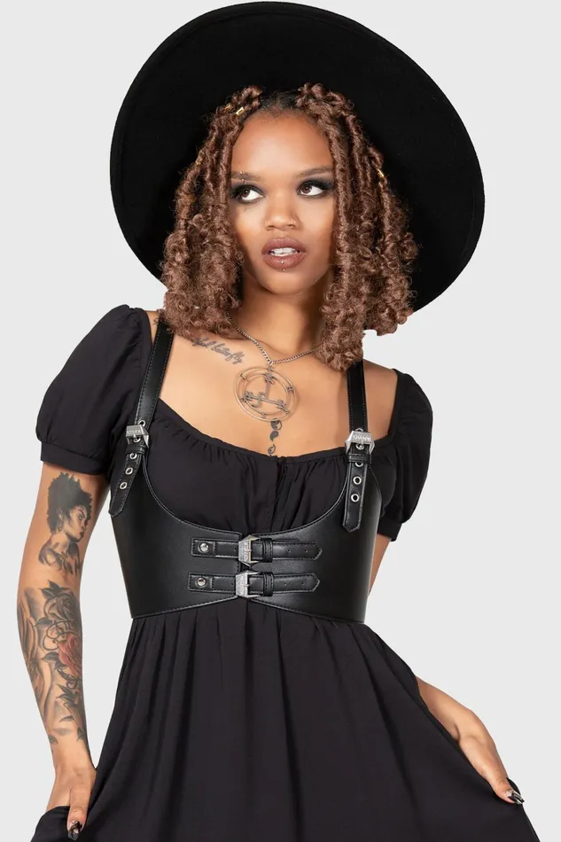Killstar Ember Pit Harness Women Harnesses and Belts