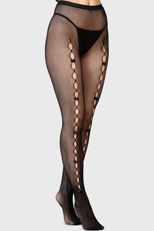 Killstar Empty Promise Tights Women Socks and Tights
