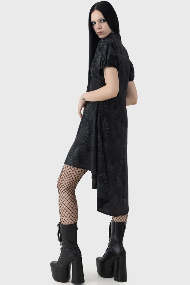 Killstar Equinoxx Shirt Dress Women Mini