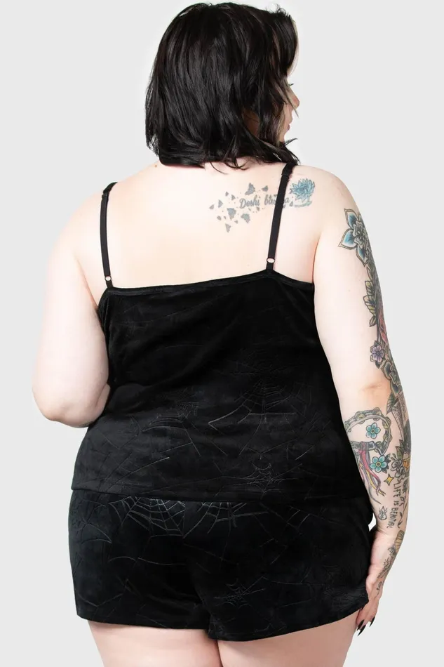 Killstar Eternal Sleeper Vest Women Loungewear