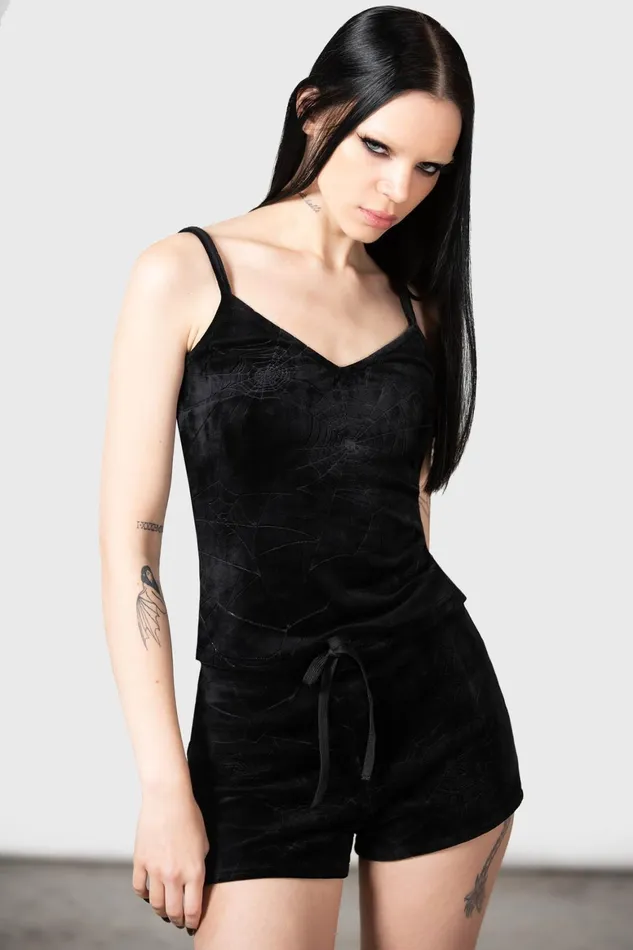 Killstar Eternal Sleeper Vest Women Loungewear
