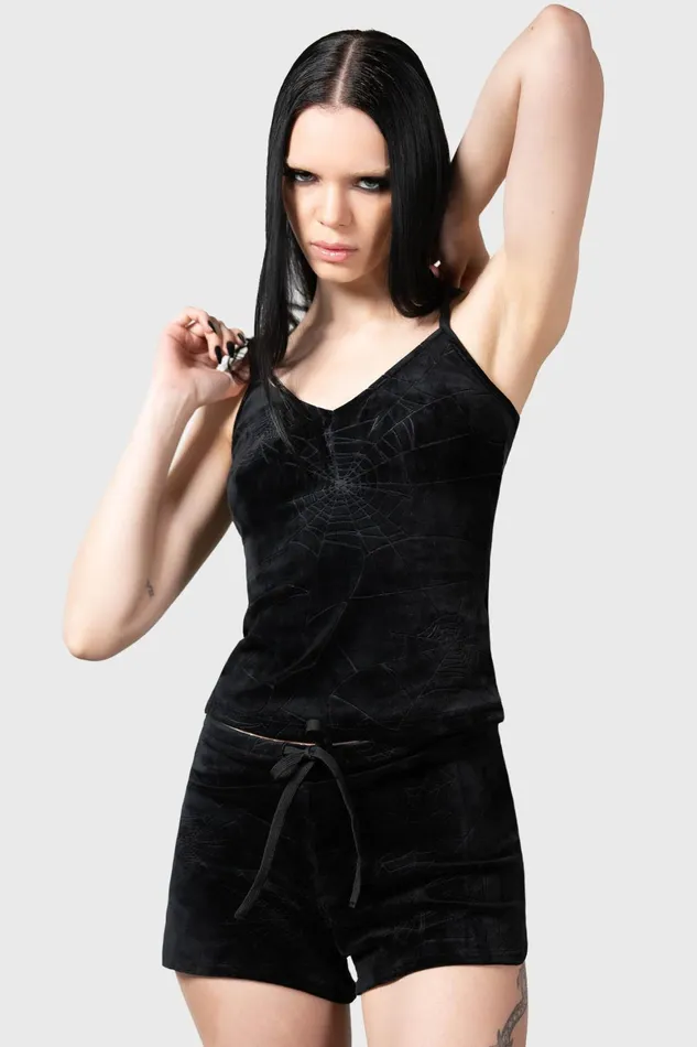 Killstar Eternal Sleeper Vest Women Loungewear