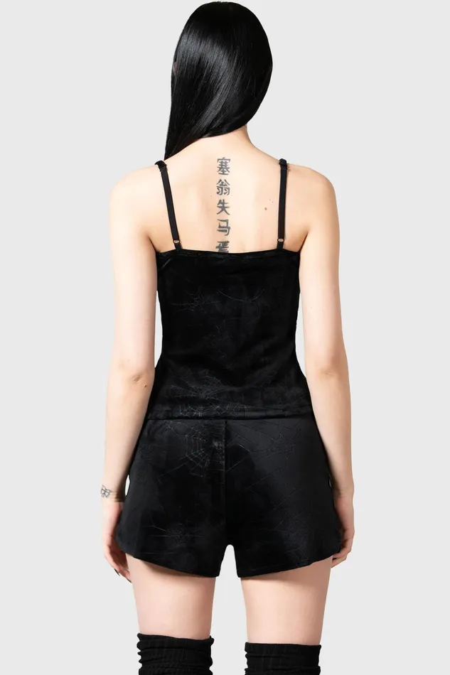 Killstar Eternal Sleeper Vest Women Loungewear