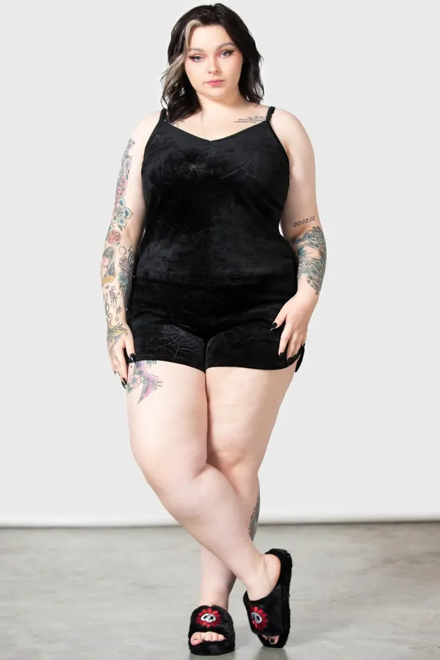 Killstar Eternal Sleeper Vest Women Loungewear