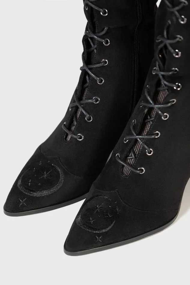 Killstar Evening Hill Boots Women Flats and Trainers