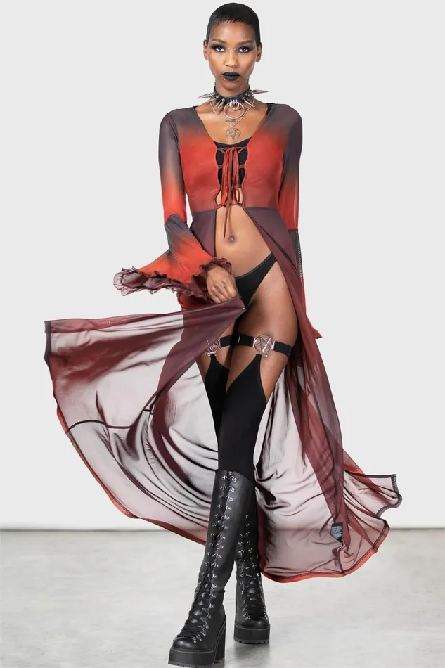 Killstar Everlasting Cold Cape Women Cloaks