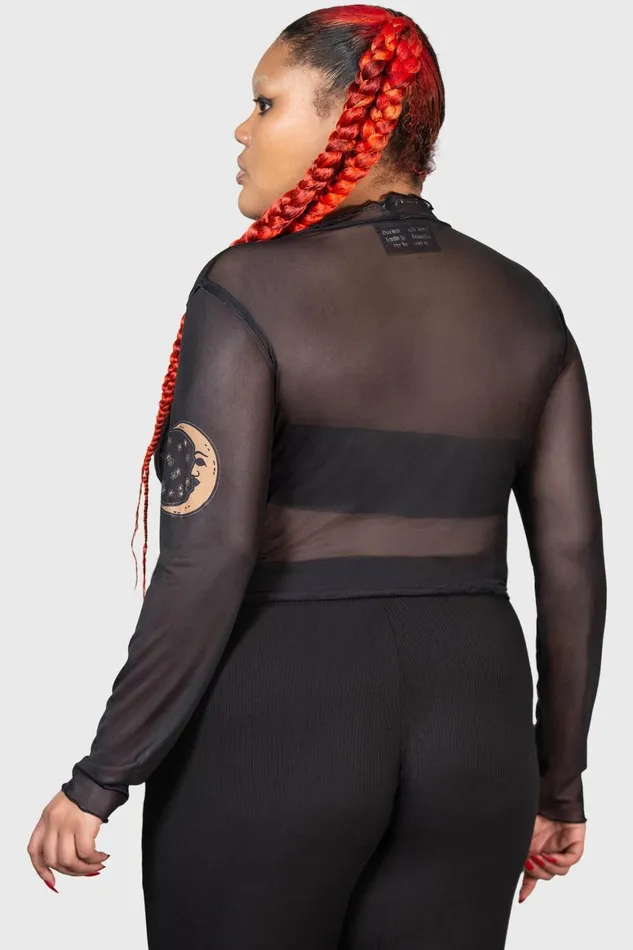 Killstar Evil Sun Top Women Long Sleeves