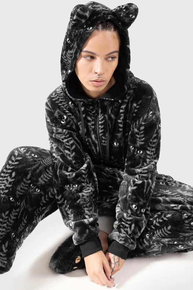Killstar Familiar Woods Onesie Women Loungewear