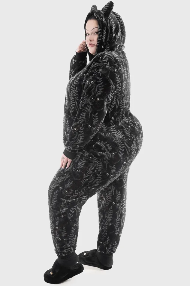 Killstar Familiar Woods Onesie Women Loungewear