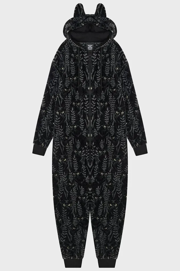 Killstar Familiar Woods Onesie Women Loungewear