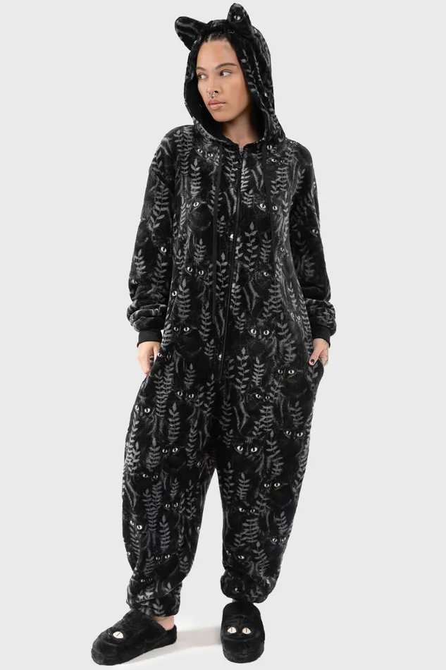 Killstar Familiar Woods Onesie Women Loungewear