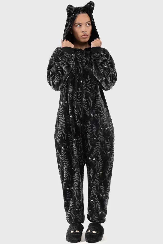 Killstar Familiar Woods Onesie Women Loungewear