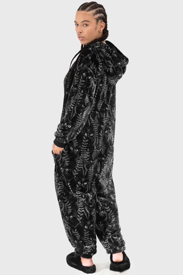 Killstar Familiar Woods Onesie Women Loungewear