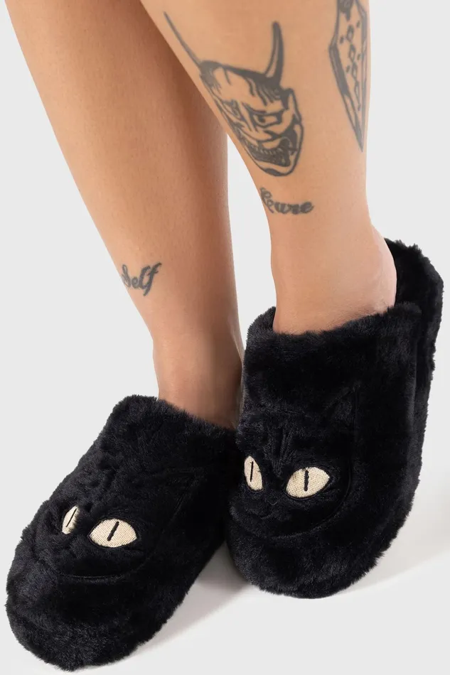Killstar Familiar Woods Slippers Women Loungewear