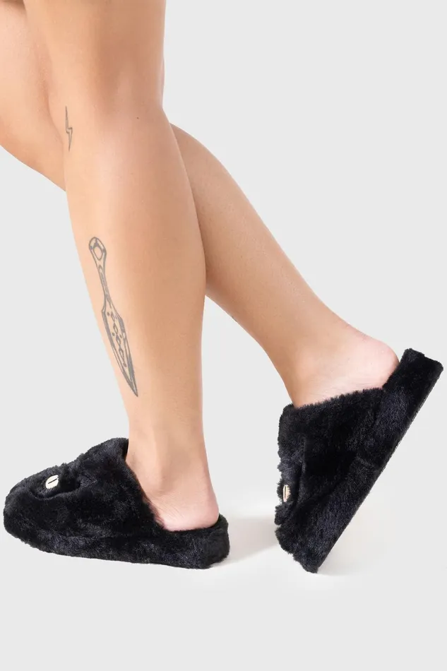 Killstar Familiar Woods Slippers Women Loungewear