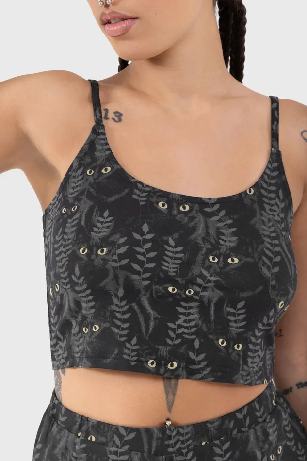 Killstar Familiar Woods Top Women Loungewear