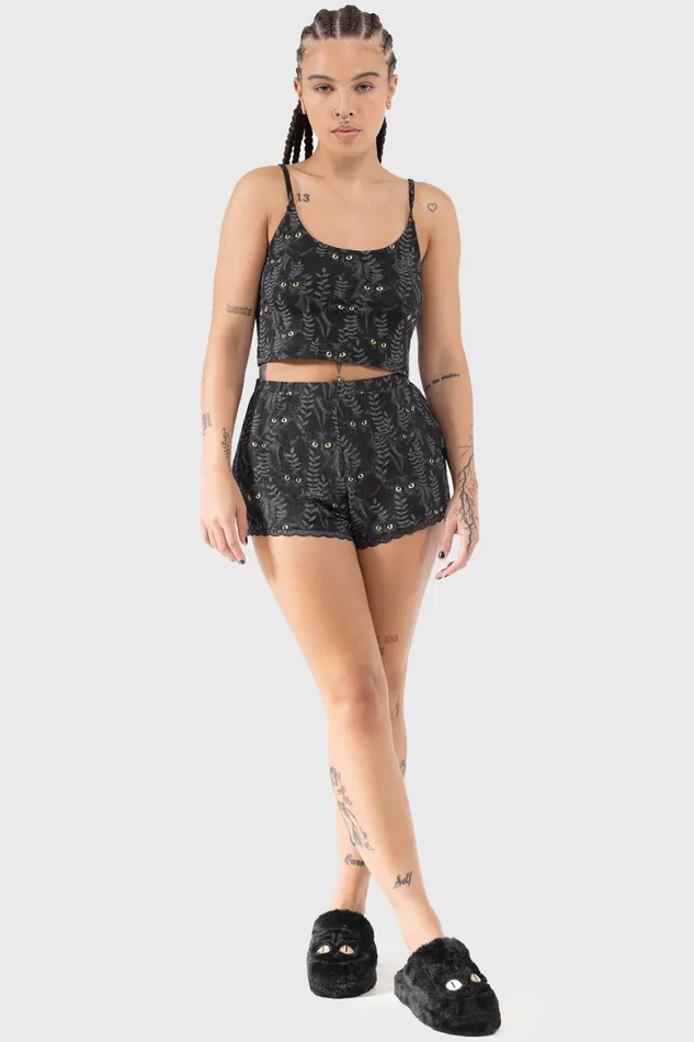 Killstar Familiar Woods Top Women Loungewear