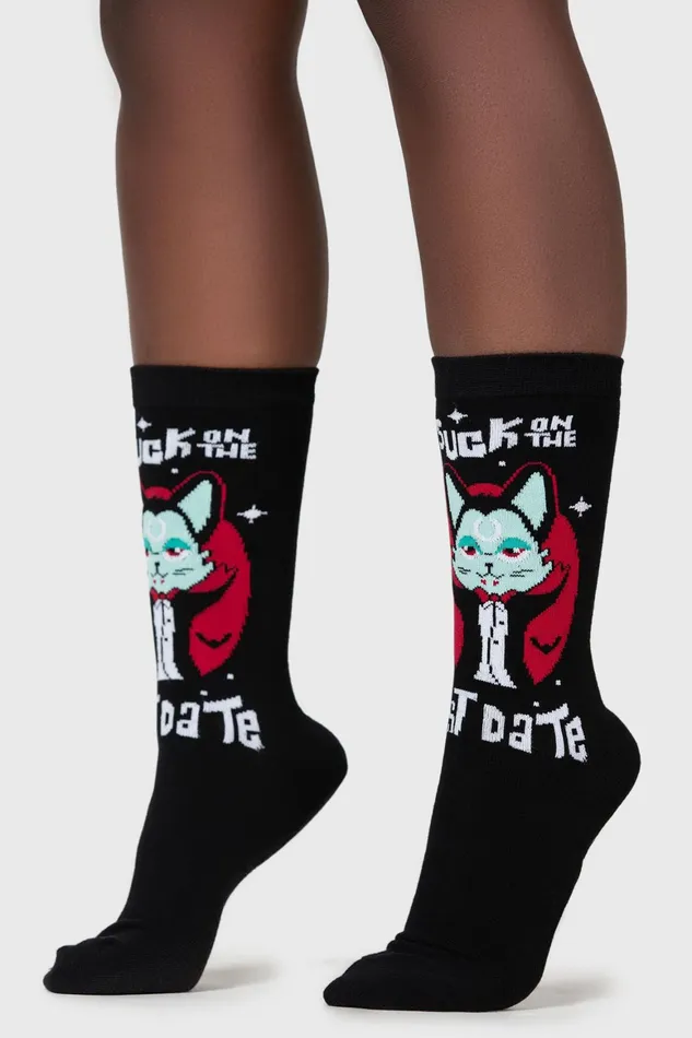 Killstar First Date Ankle Socks Women Socks and Tights