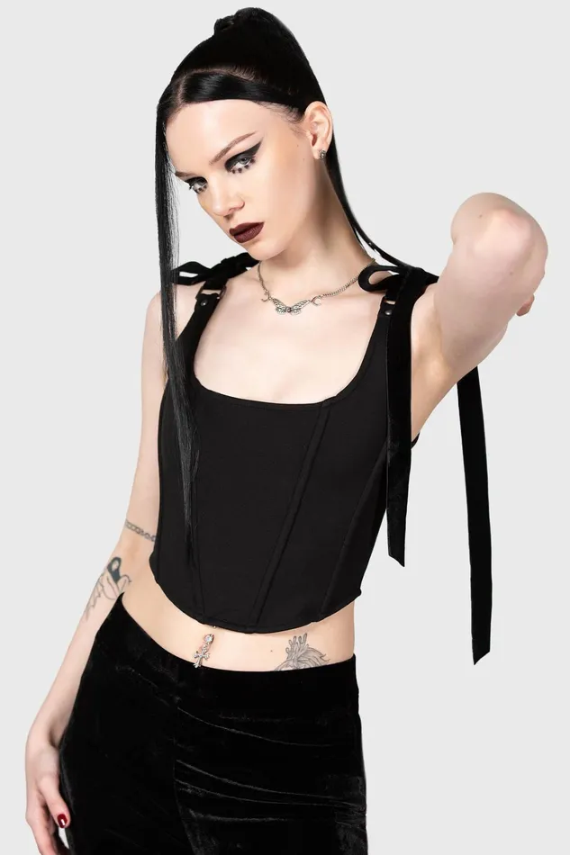 Killstar Flora Corset Top Women Corsets