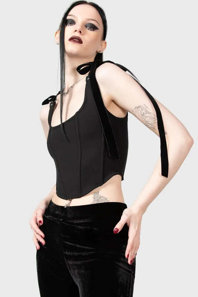 Killstar Flora Corset Top Women Corsets